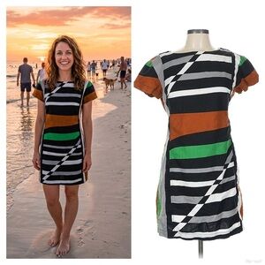 Derek Lam for Design Nation Size 12
Casual dress Linen Blend Geometric
Colorful